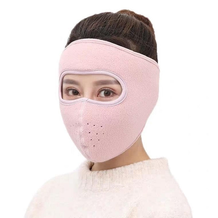 Khẩu trang ninja nỉ chống lạnh chống bụi