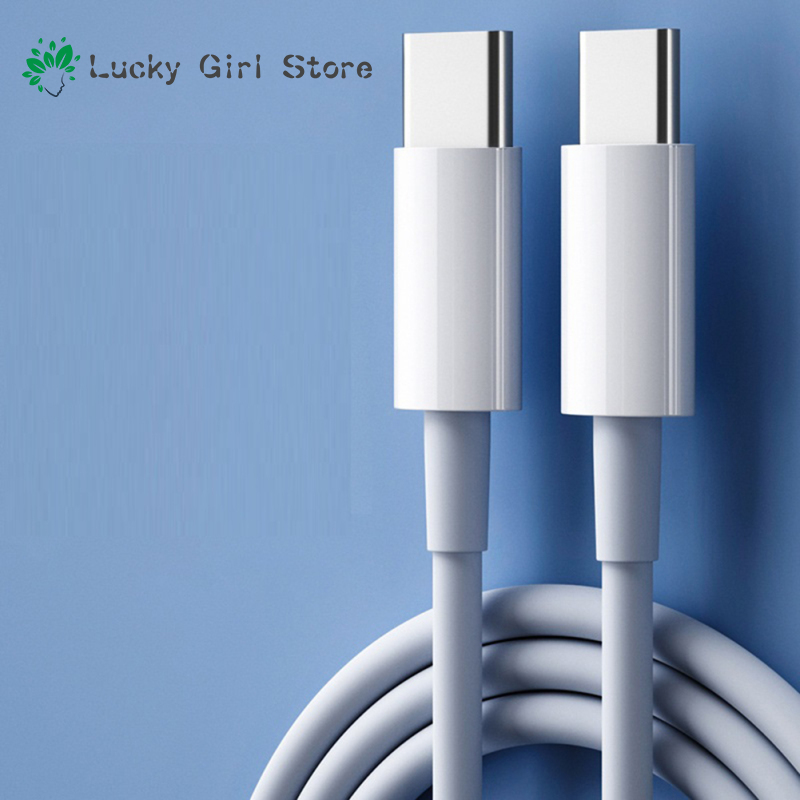 USB C To USB C Cable Type C Cable 60W Power Delivery Fast Charger Cable For Laptop Phone Type C Devices 1M/2M