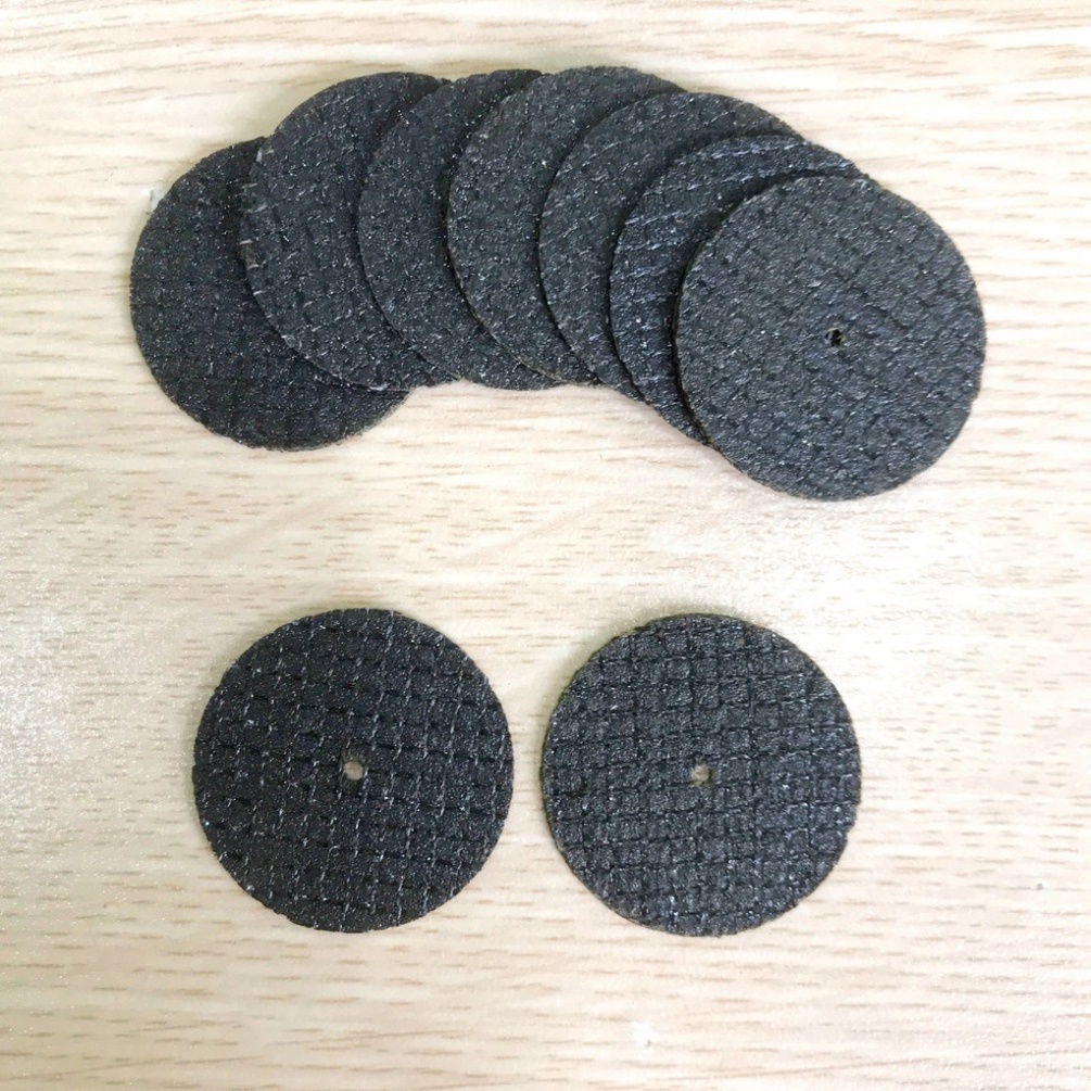 10 Đá Cắt Sắt Mini ( 32 x 1mm ) + 1 Trục Giữ