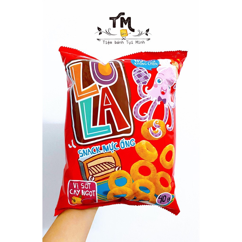Bánh Snack Mực Ống 40gram