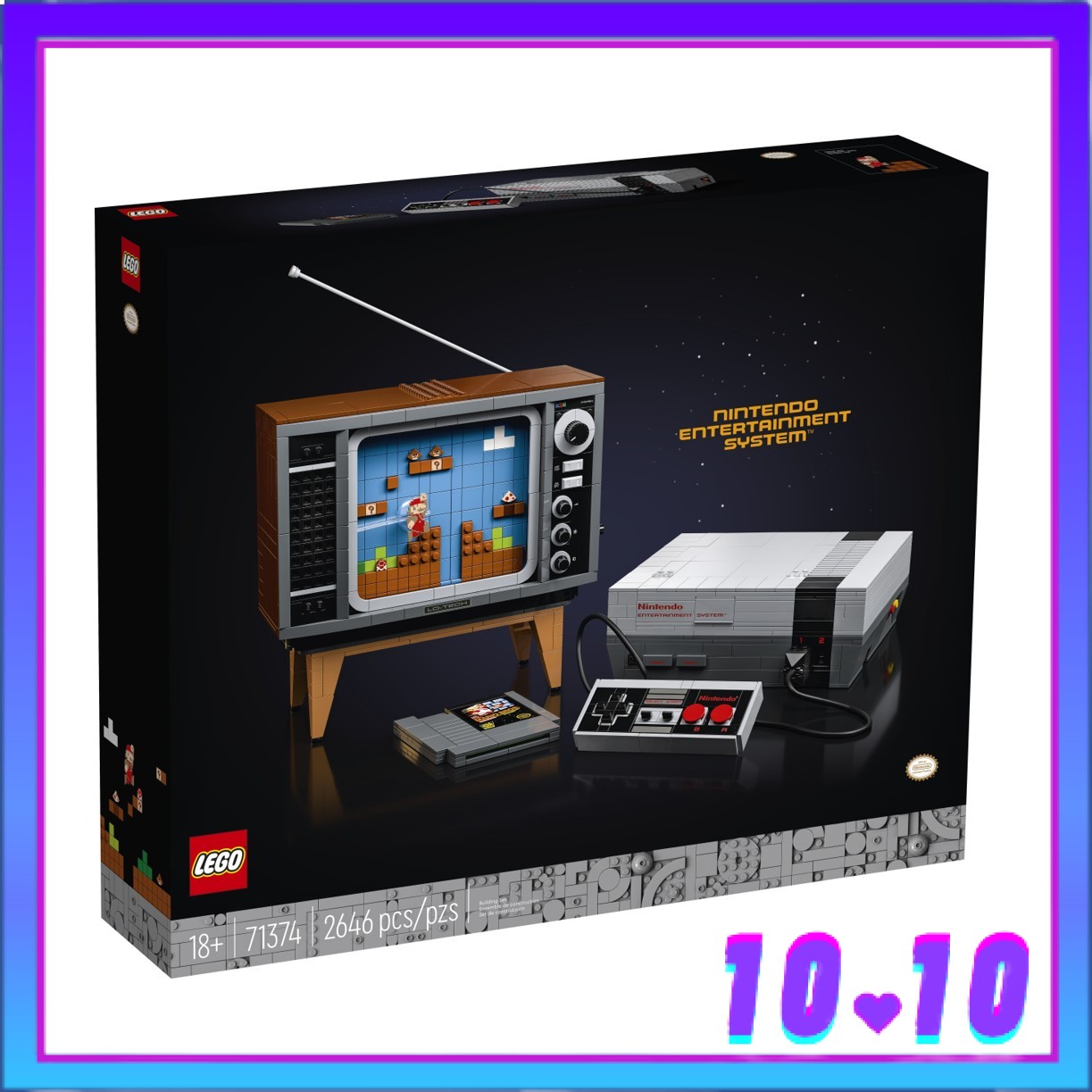 Mario snes lego sale