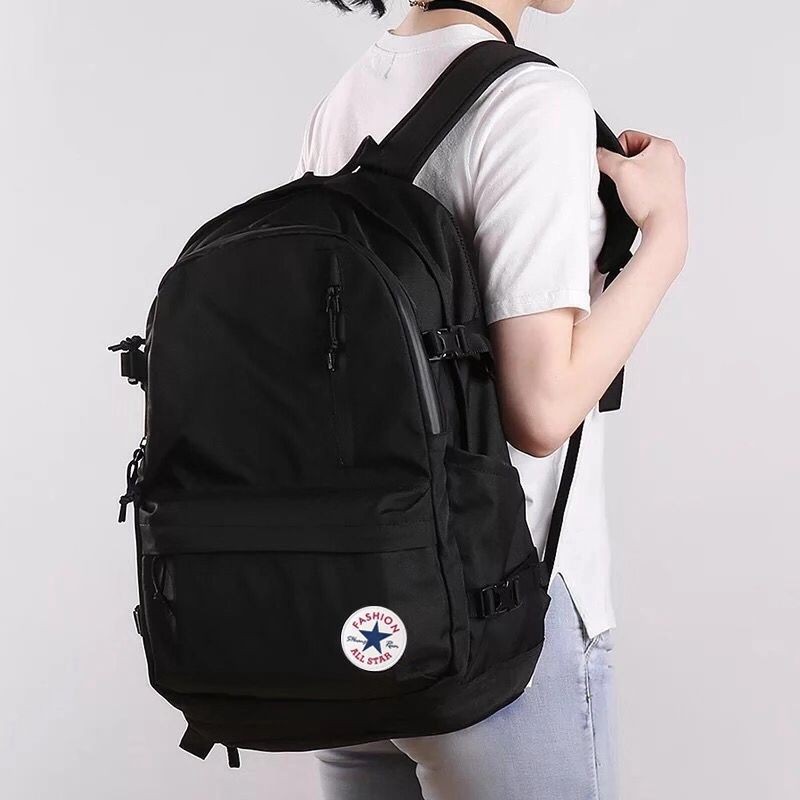 Scan Munk Dokument Hot sale】 Converse backpack school bag backpack Canvas Backpack Korean  Backpack Fashion Backpack | Lazada PH
