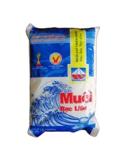 [HCM]Muối hạt thiên nhiên - Bạc Liêu 500g