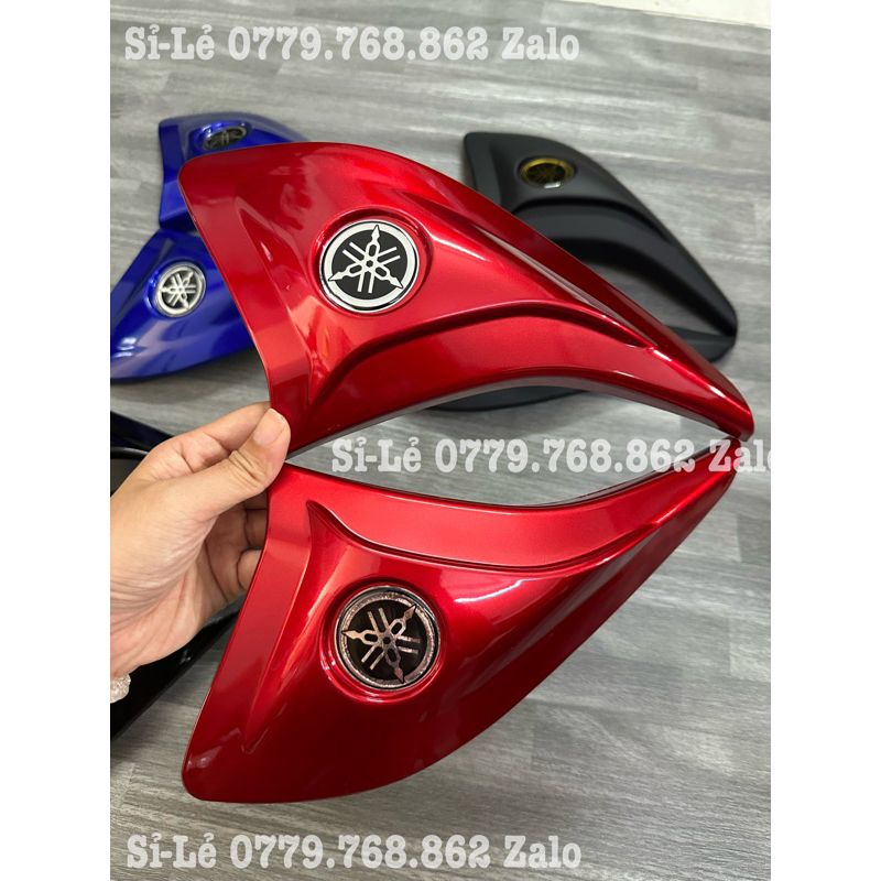 Ốp bửng lc ex 135 tặng kèm logo nổi yahama 4 miếng - exciter 135 ốp bửng