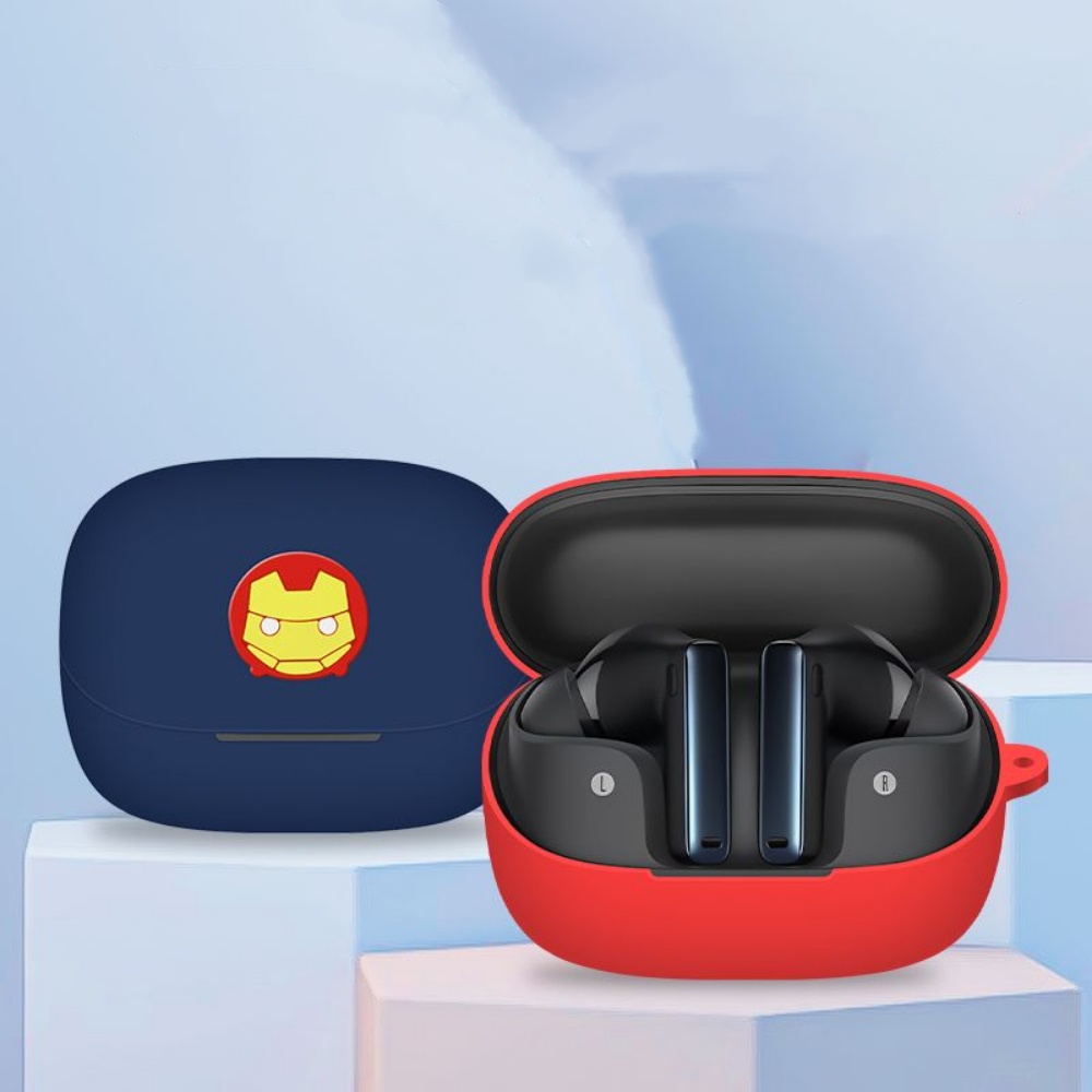 【Discount】  For Baseus M2s Case Solid color & cartoon for Baseus M2s Casing Soft Earphone Case Cover