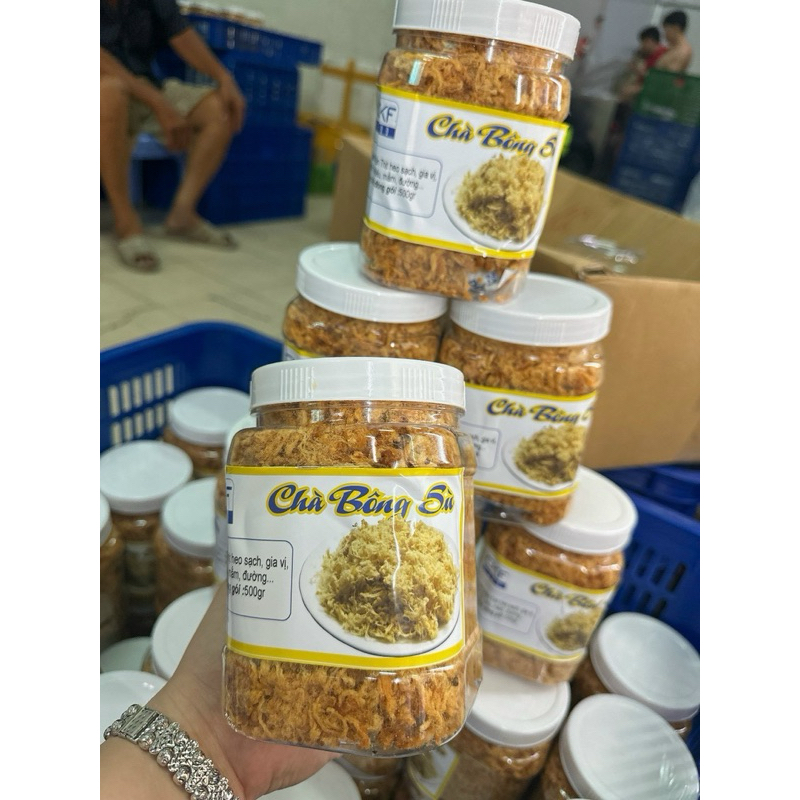 Chà bông heo sù siêu ngon hủ 500g
