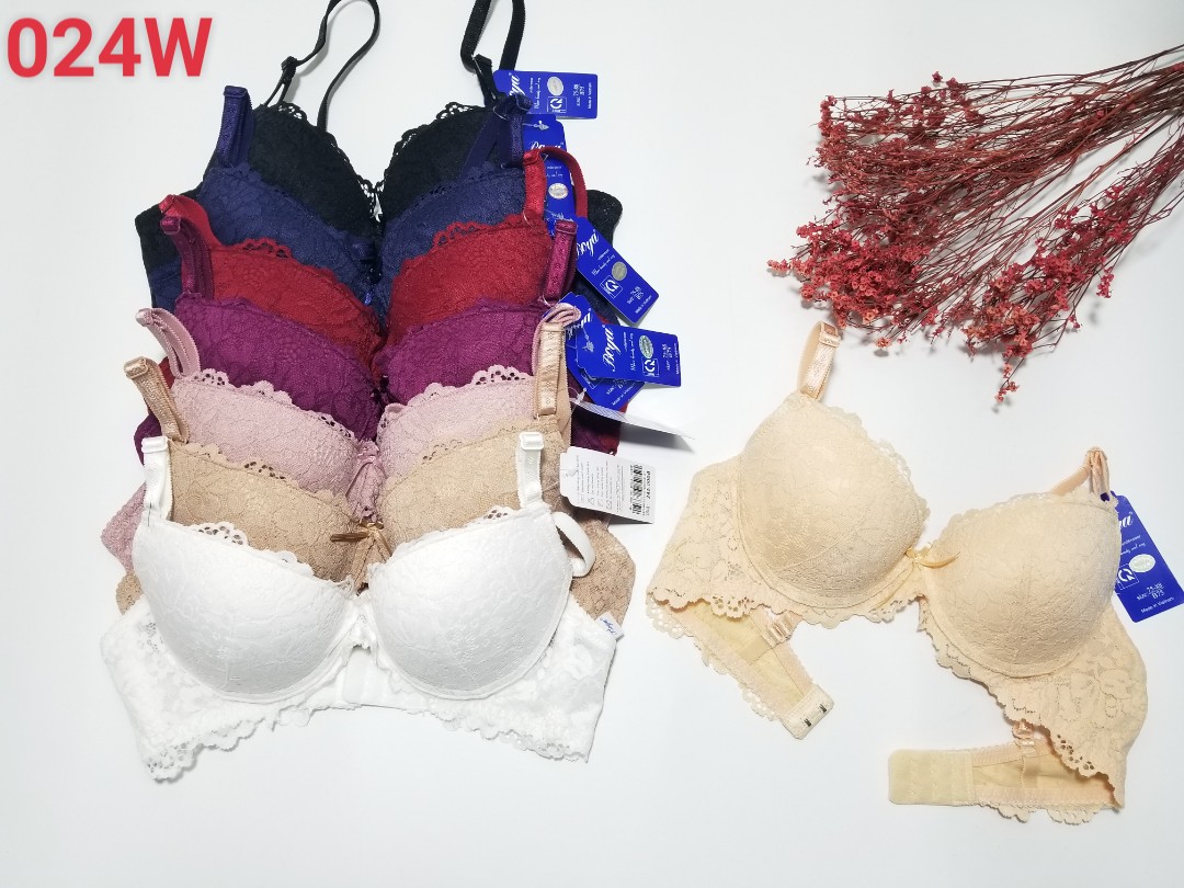 Áo lót nữ ren dày có gọng nâng ngực Boya 024W – Quyến rũ, êm ái, tôn dáng
