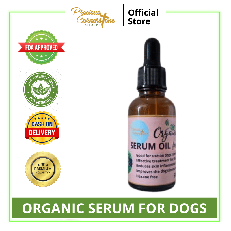 PCS Organic Serum Oil for Dogs 30ML Pet Healthcare Fleas & Ticks