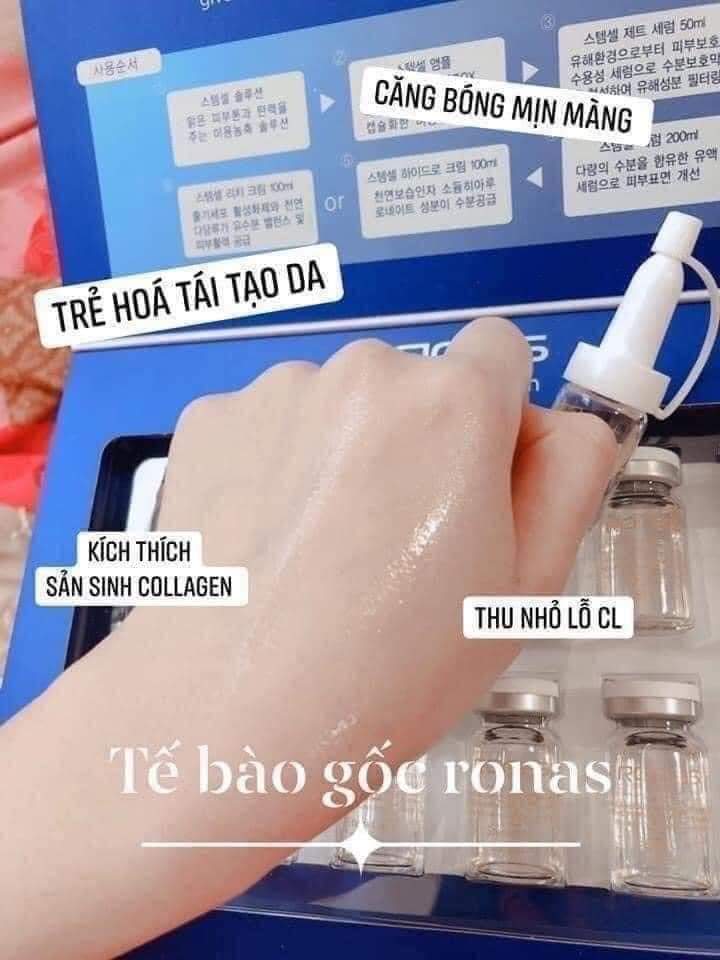 Tế Bào Gốc Ronas Stem Cell Solution Mẫu Mới 2020