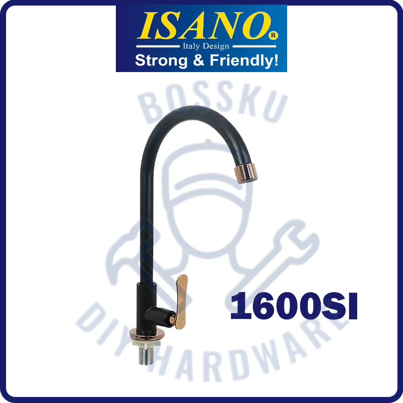 Isano Sink Pillar Mounted Type Sus304 12 Faucet Single Double Water Tap Stainless Steel 8903