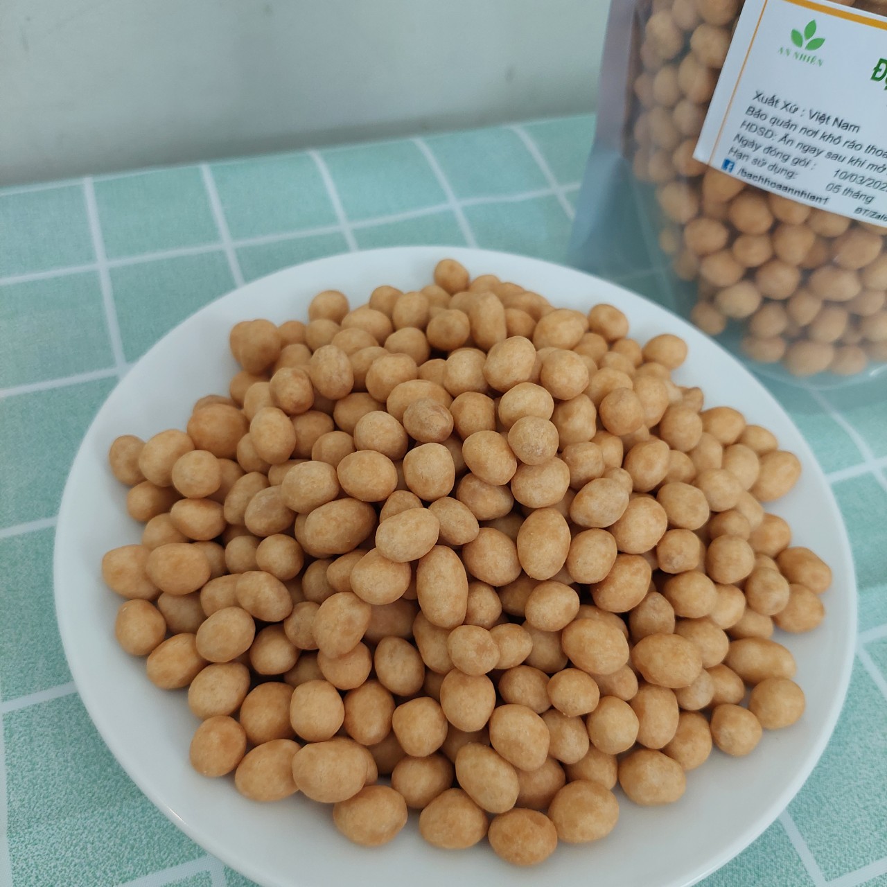 Đậu phộng da cá nước cốt dừa An Nhiên gói 500gr