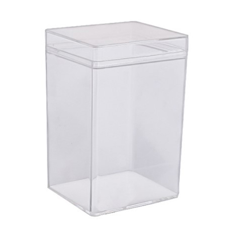 Miankeji Desktop Storage Box Acrylic Doll Model Display Case Dustproof Transparent Toy Model Display Stand Action Figure Toys Storage Box