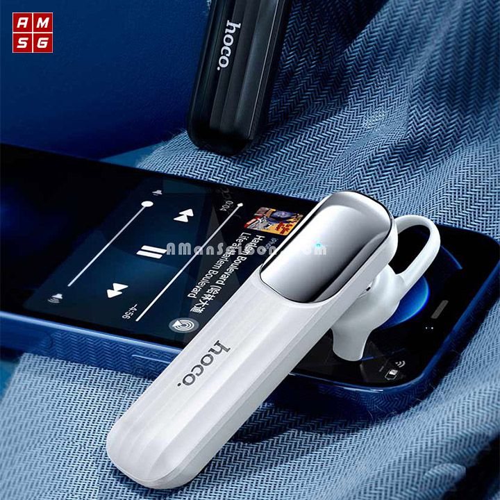 Tai nghe Bluetooth HOCO E57 Black Chính hãng (1 bên, v5.0)