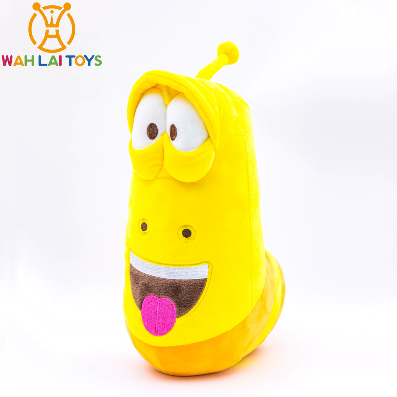 Genuine larva Cartoon Hilarious Bugs Doll Slug Larva Funny Caterpillar ...