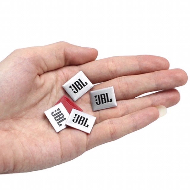 Logo dán loa JBL có sẵn keo