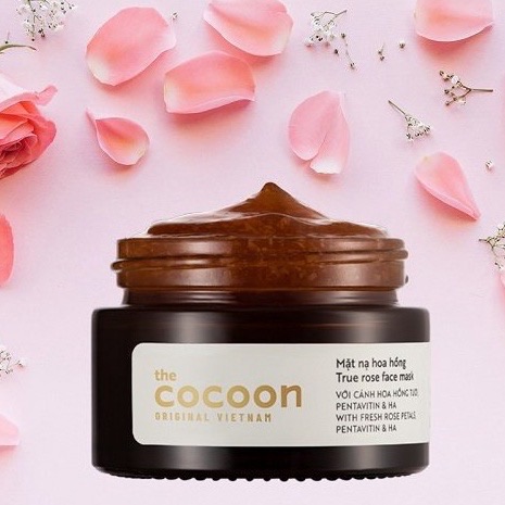 Mặt nạ hoa hồng Cocoon cấp ẩm và làm mềm da 30ml