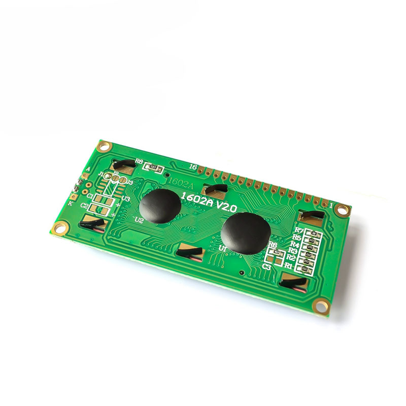 LCD1602 LCD Screen Green Blue Screen 5V White Words With Backlight 1602A Display