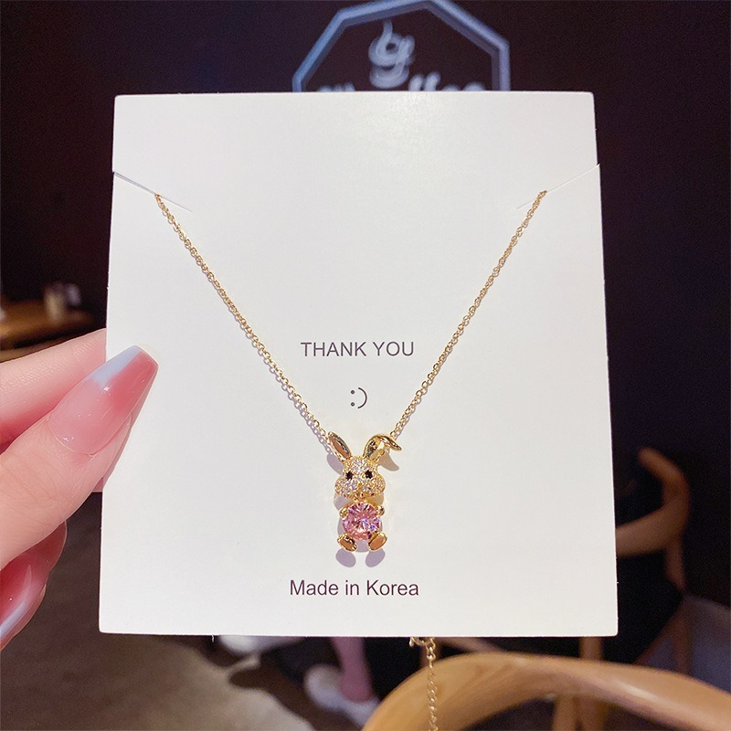 Yuanyan%20Fashion%20Luxury%20Shiny%20Cute%20Rabbit%20Pendant%20Stainless%20Steel%20Necklace%20for%20Women%20Zirconia%20Choker%20Necklaces%20Female%20Jewelry%20Gifts%20-%20Image%207