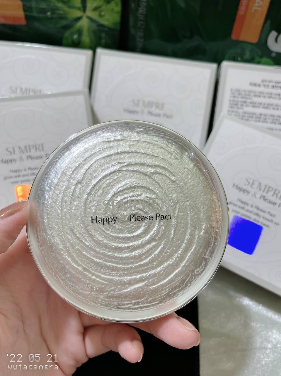 Phấn Phủ Geo Trắng Hàn Quốc KIỀM DẦU