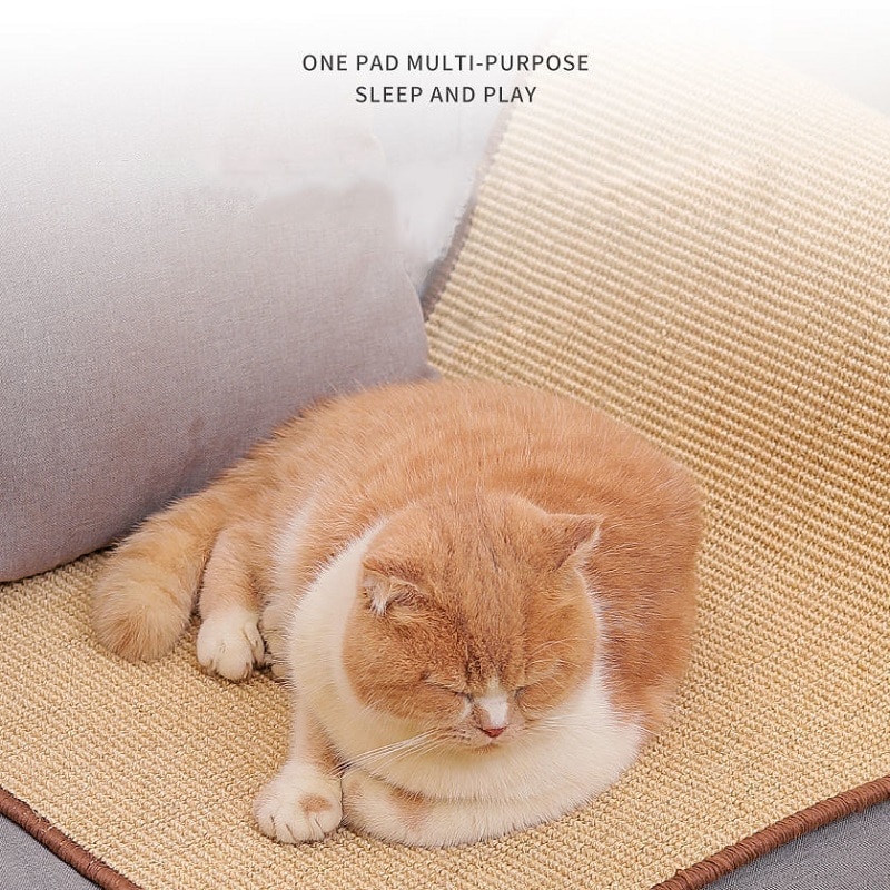 Đi văng mèo đầu bảo vệ Mat mèo scraper cho mèo Cây Gãi bài đồ chơi cho mèo cào sisal Thảm sofa vỏ bọc đồ nội thất