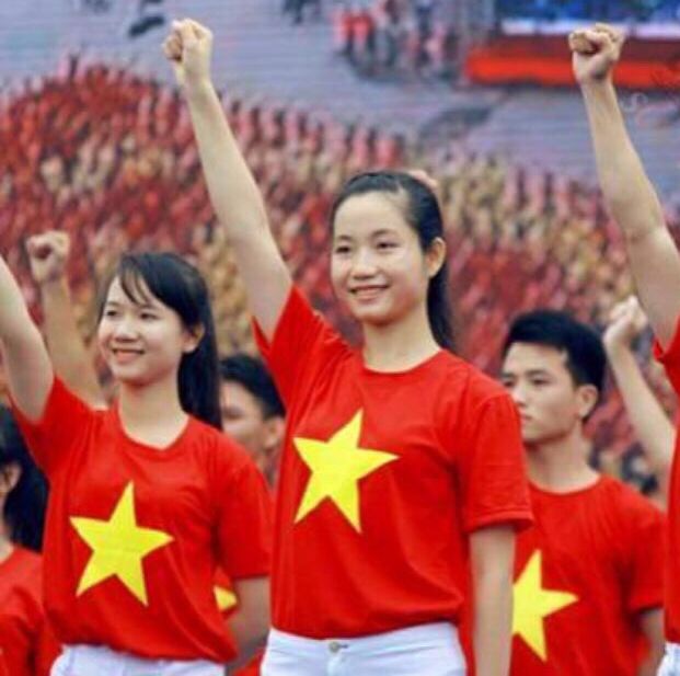 Áo thun cờ việt nam áo cờ đỏ sao vàng chất đẹp a47