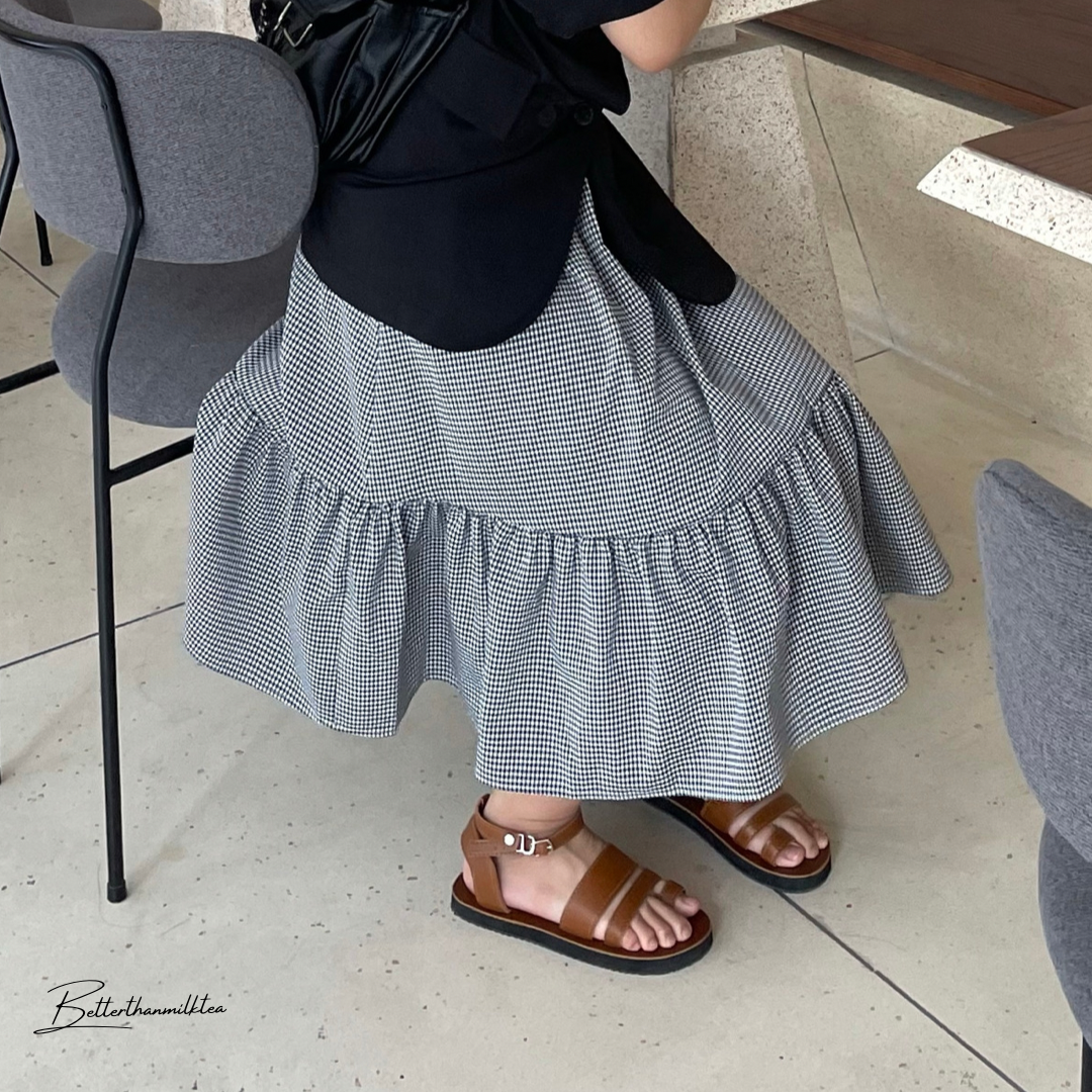 Giày sandals xỏ ngón da mềm _ No.06
