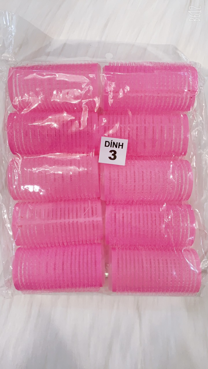 Bộ 10 Lô Uốn Tóc Tự Dính 3cm-phukienteen