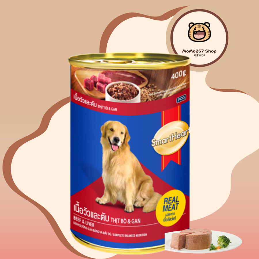 Pate Smartheart Bò & Gà Lon 400g