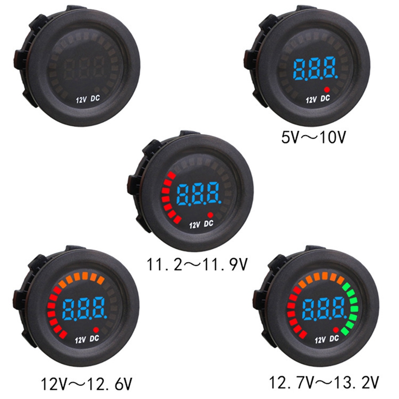 NEW%20%E3%80%90Innovative%20design%E3%80%9112v%20Dc%20Voltmeter%20Colorful%20Screen%20Led%20Digital%20Display%20Waterproof%20Volt%20Meter%20Gauge%20For%20Motorcycle%20Car%20Boat%20Yacht%20-%20Image%207
