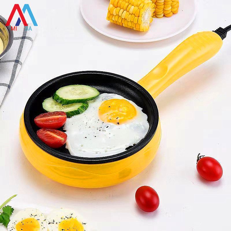 MiaXia Joy nồi lẩu minihấp trứng đa chức năng Máy luộc trứng hai lớp Mini chảo rán chạy điện sáng tạo trứng hấp mãng cầu máy làm bữa sáng