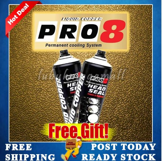 Pro8 Head Seal New Liquid Copper Ready Stock Free Shipping Free Gift Engine Overheating Original