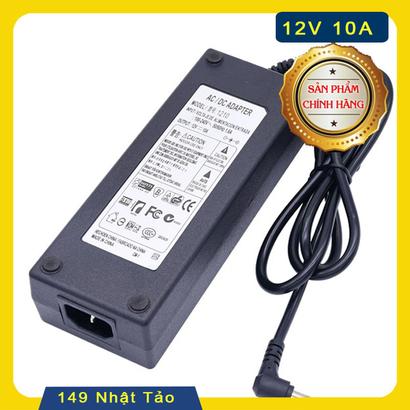 Adapter 12v 10A cao cấp Chất lượng tốt