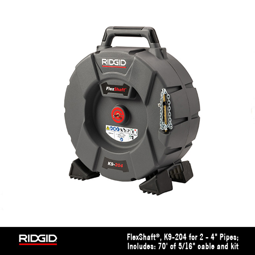 RIDGID FlexShaft Drain Cleaning Machine 