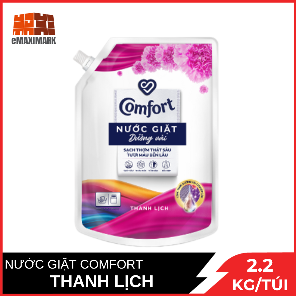 Nước giặt comfort thanh lịch túi 2.2kg