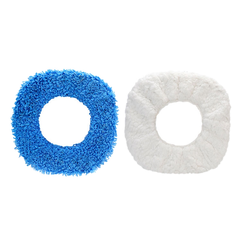 (C G K Disposable Mop,Washable Durable Replacement Microfiber Pads Dust Push Mop Cloth for Dry and Wet Vacuum Cleaner