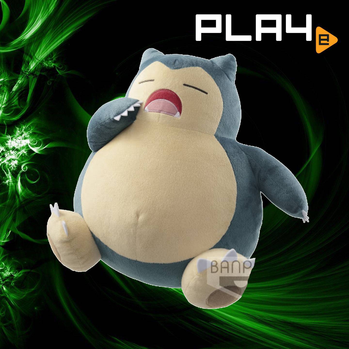 yawning snorlax plush