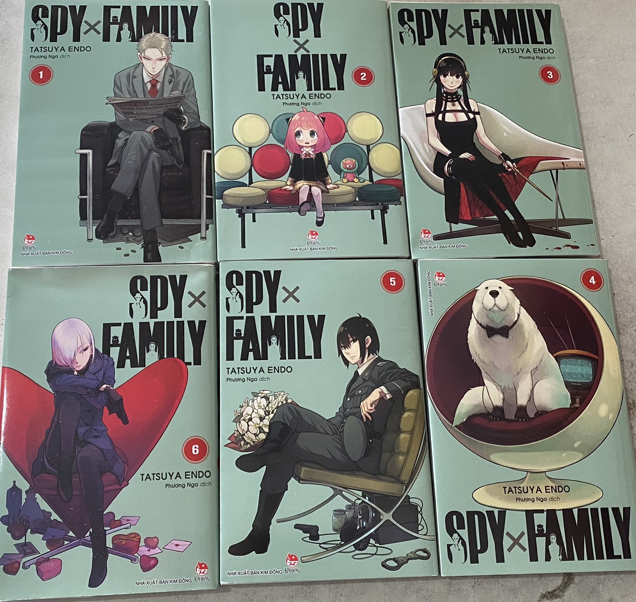 [HCM]Combo truyện tranh SPYxFAMILY (12 tập)