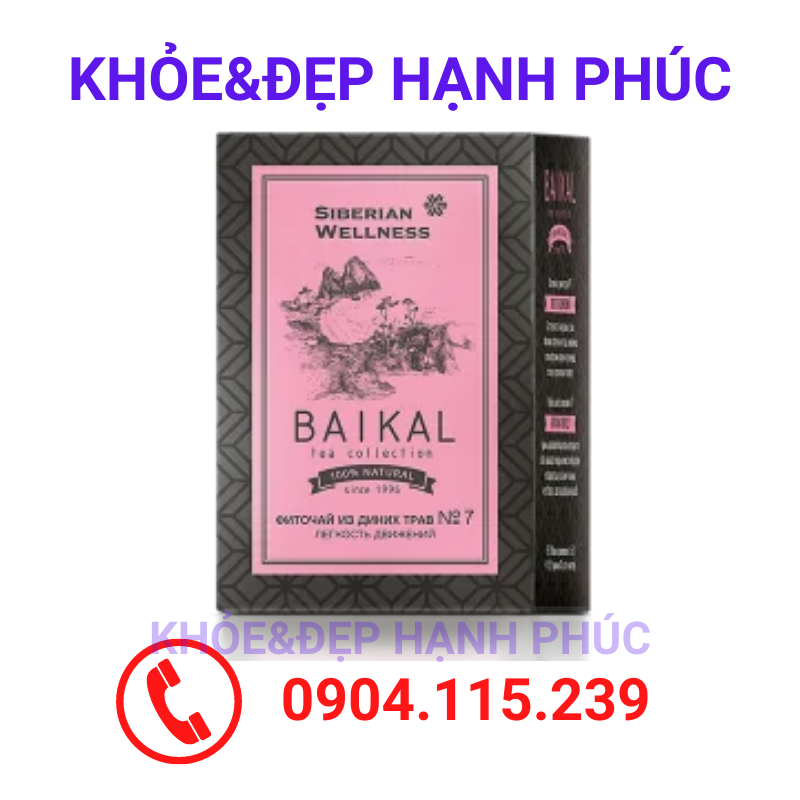 Thực phẩm bảo vệ sức khỏe Trà thảo mộc Baikal tea collection Herbal tea N7 thumbnail