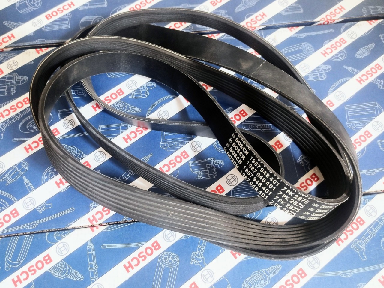 [HCM]Dây Curoa Ford Transit (-2006) -  Bosch 7PK2875