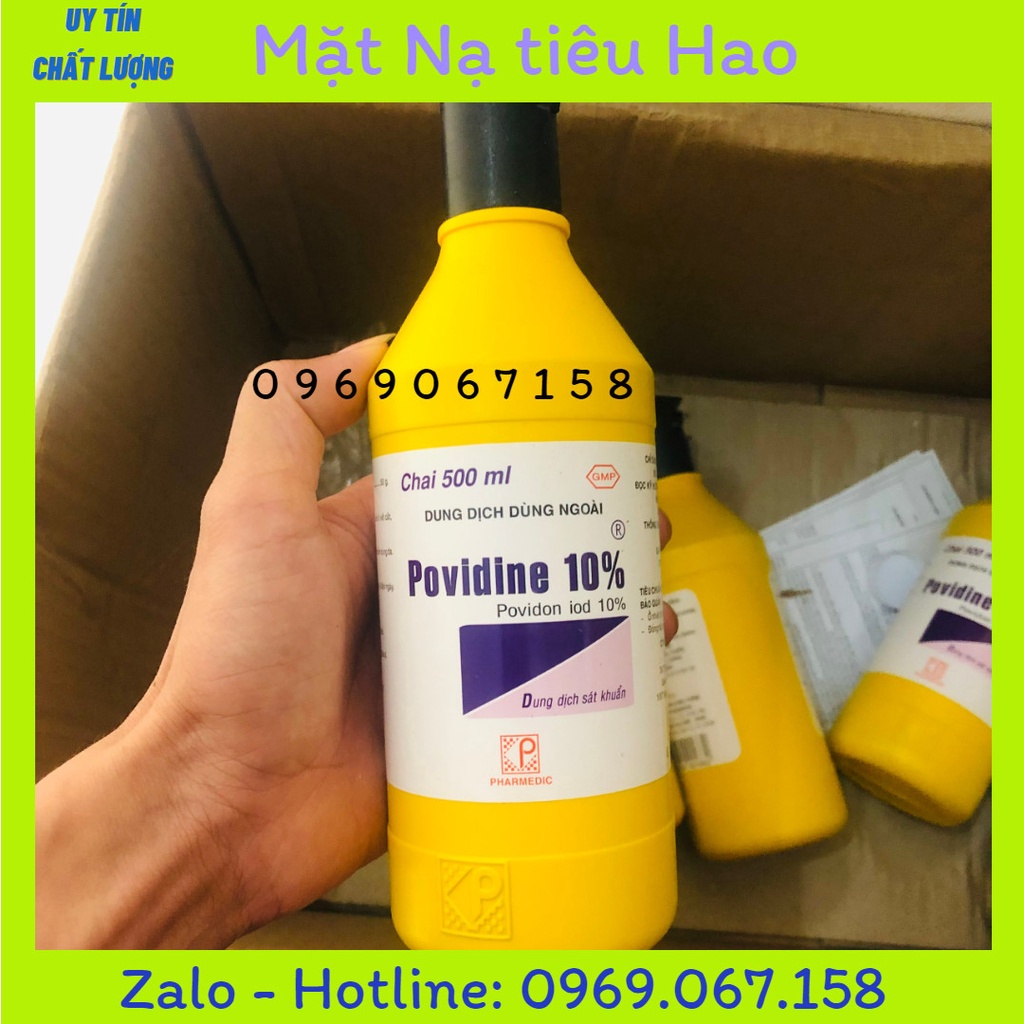 Dung dịch sát khuẩn Povidine 10% 500ml
