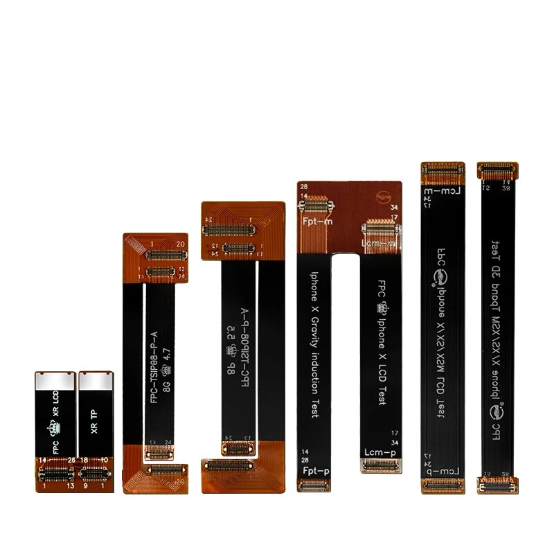 LCD Display Test Cable Flex For iPhone 6 6S 7 8 Plus X XS XSM XR 11 12 Pro Max mini 3D Touch Screen Extension Tester Flex. 