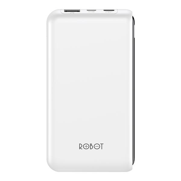 Pin Sạc Dự Phòng 10.000mAh RT180 1 Output USB & 2 Input Micro/Type-C - Kích Thước Siêu Mỏng Nhẹ