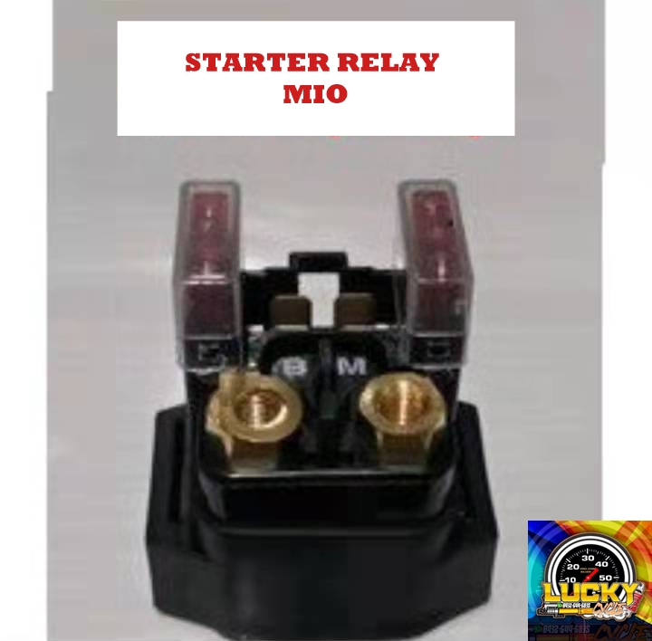 STARTER RELAY FOR RAIDER 150, MIO, XLR KAWASAKI, TMX, CT100/BAJAJ