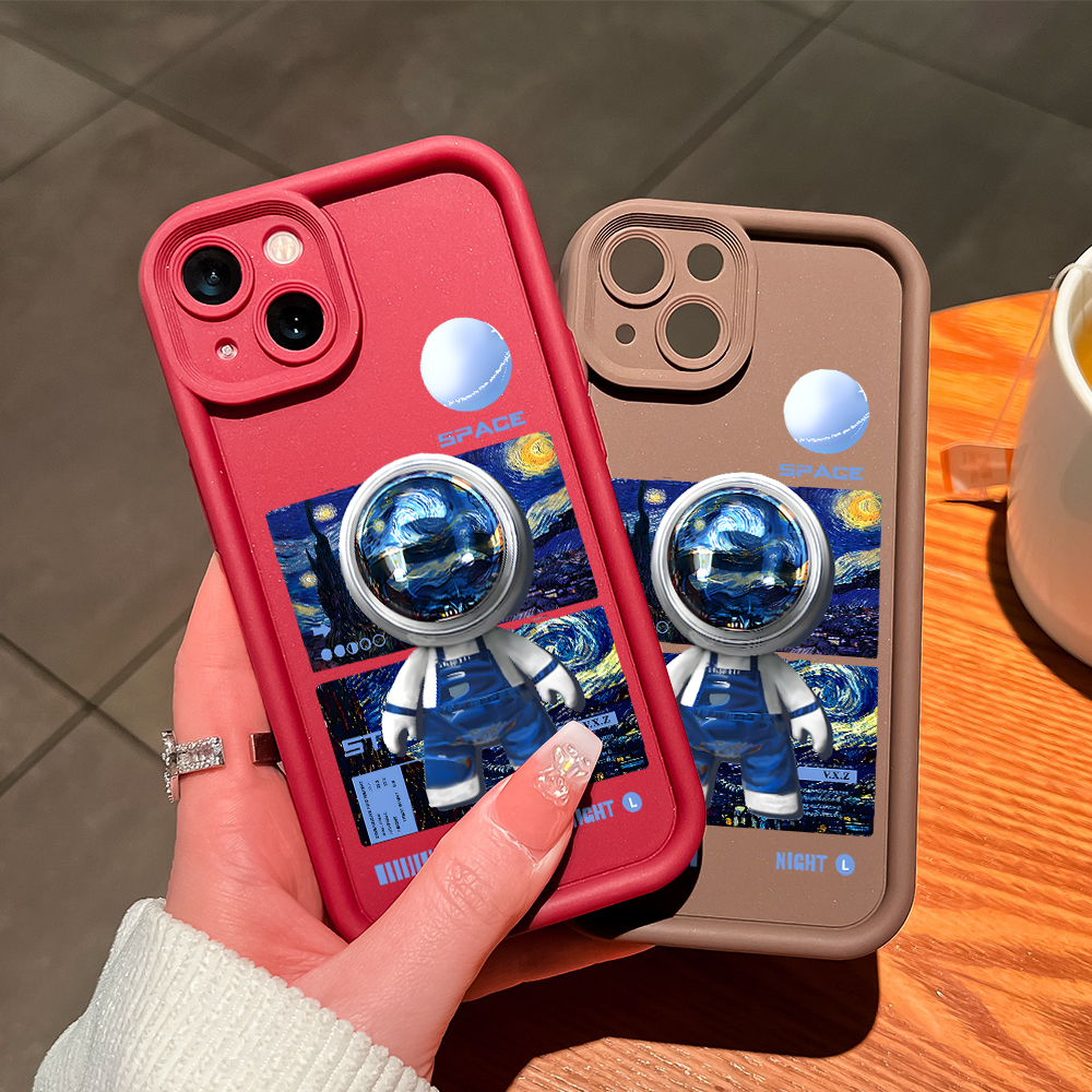 UCUC%20for%20iPhone%2011%2012%2013%20Mini%2014%2015%2016%20Pro%20Max%205S%206S%207%208%20Plus%20SE%202020%20XS%20Max%20XR%20Back%20Cover%20Oil%20Painting%20Astronaut%20Ladder%20Camera%20Soft%20Rubber%20Phone%20Case%20-%20Image%205