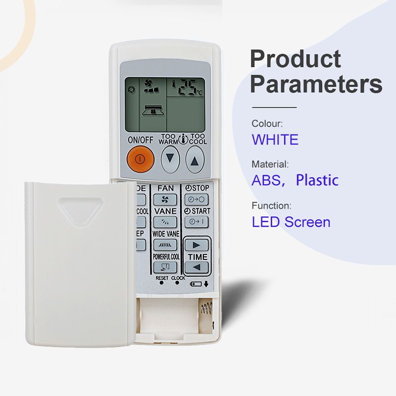 DUESI KD06ES Remplacement de la télécommande de climatisation Intelligente pour Mitsubishi KM05E KD05D KM09A KM09D KM09E KM09G DUESI KD06ES Remplacement de la télécommande de climatisation Intelligente pour Mitsubishi KM05E KD05D KM09A KM09D KM09E KM09G