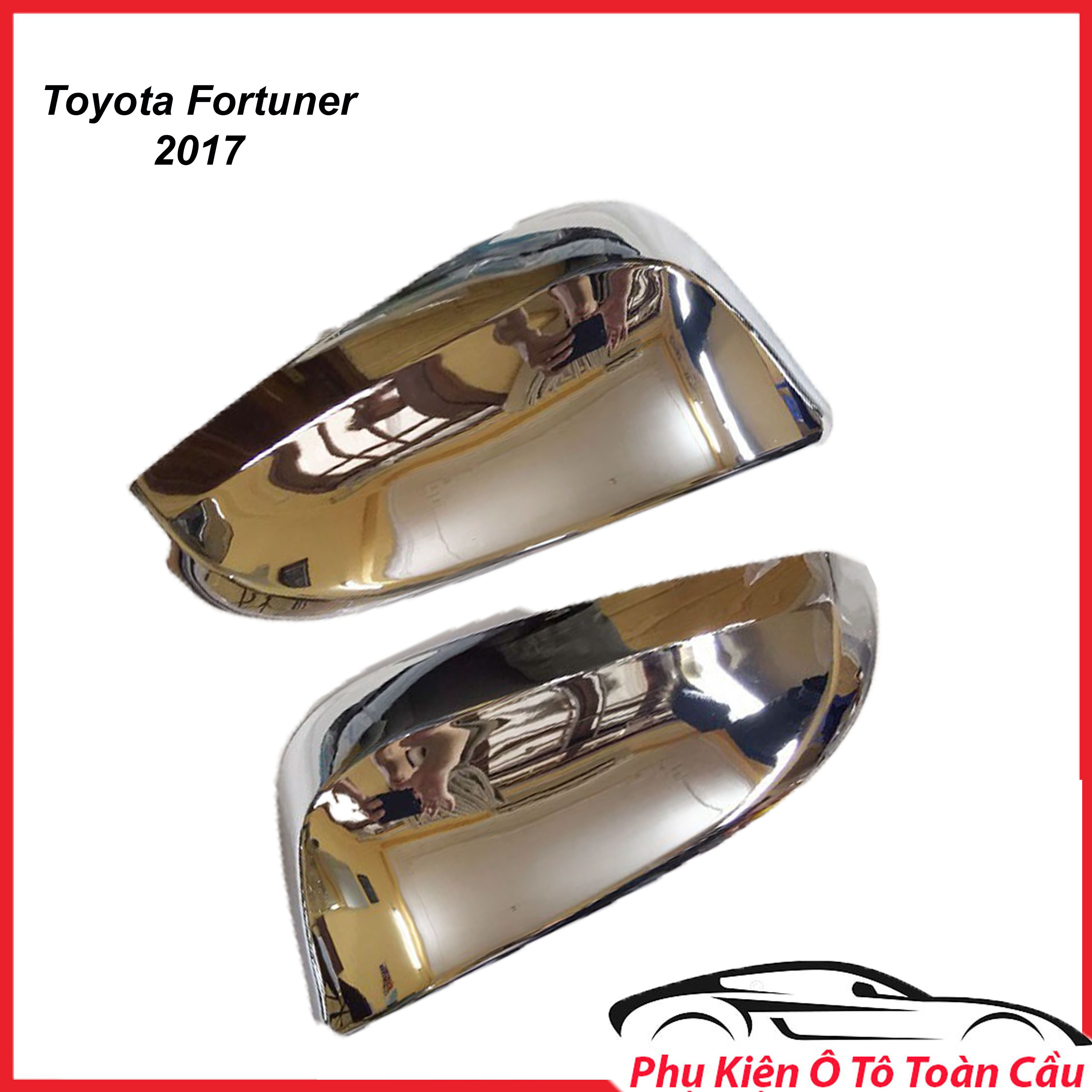 Bộ ốp gương xe toyota fortuner 2017-2021 innova 2016-2019 - toyota cross 2020 mạ crom cao cấp hàng đẹp