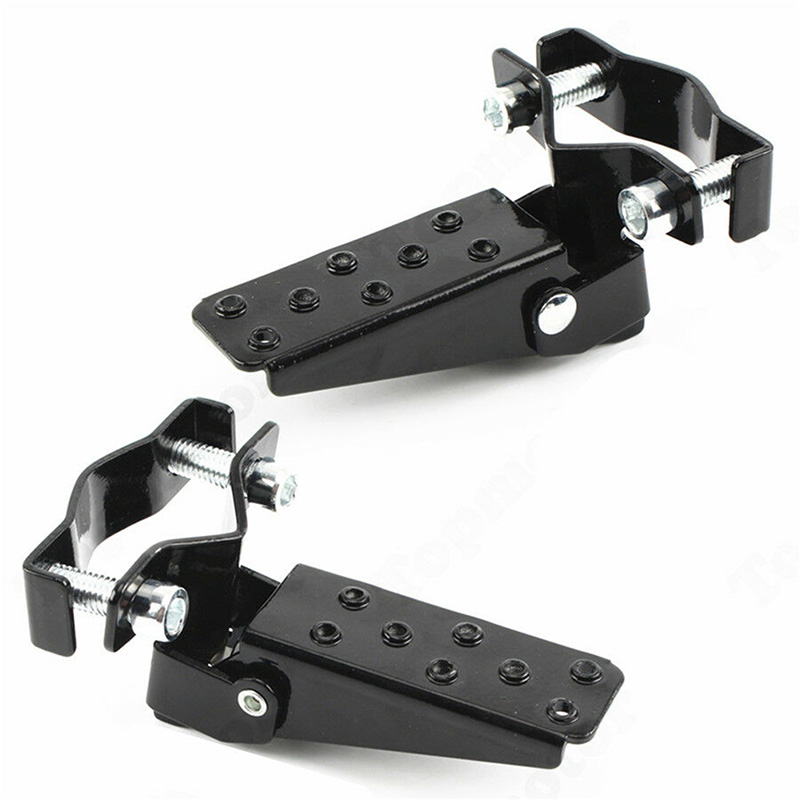 Universal%20Fit%20Black%20Motorcycle%20Passenger%20Foot%20Peg%20Rear%20Pedal%20Footrest%2025-28mm%20GENGLI%20-%20Image%204