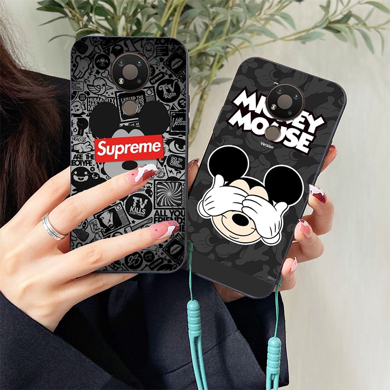 Nokia 3.4 Casing Mickey Mouse Cartoon Shockproof Phone Case