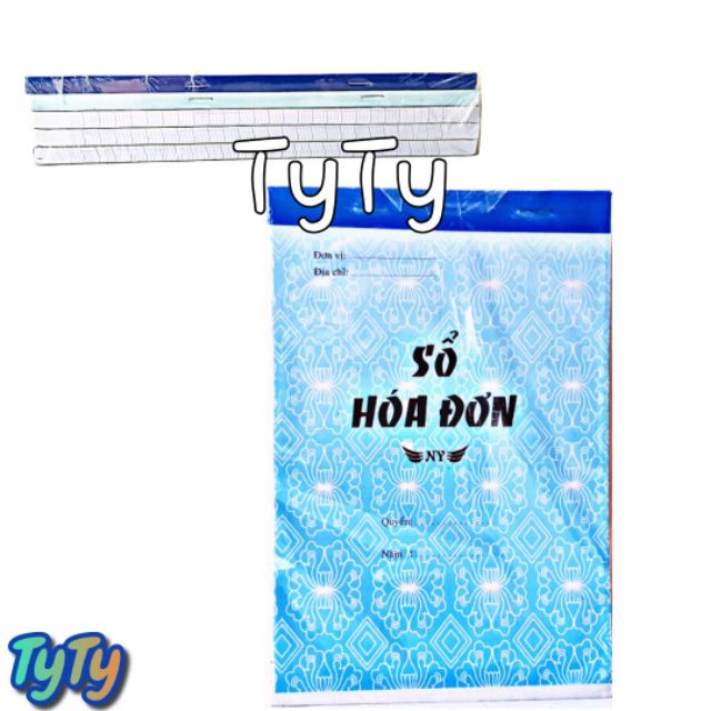 10 cuốn sổ hóa đơn 2 liên