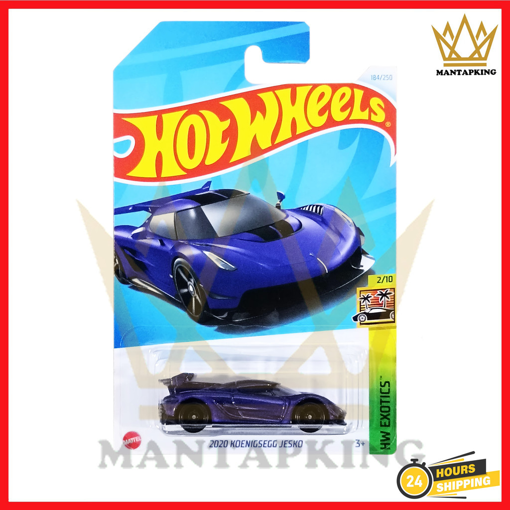 Hot Wheels Koenigsegg Jesko Purple 2024 HW Exotics 2/10 hotwheels ...